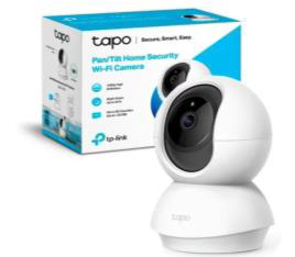 Camara De Seguridad Tp Link Tapo C200 Wifi Gira 360 Grados 
